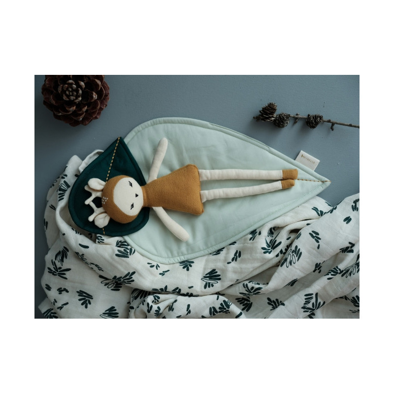 Linge de lit Leaf pour poupée - Fabelab
