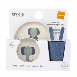 Set de vaisselle Mrs Elephant - Trixie