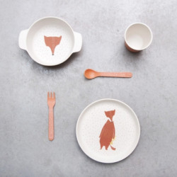 Set de vaisselle Renard Mr Fox - Trixie