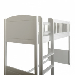 Lit mezzanine mi-hauteur évolutif Seaside Lille + - Oliver Furniture