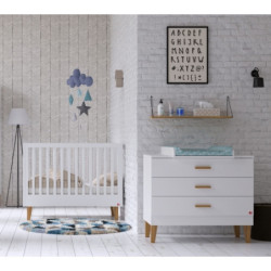 Mini chambre bébé Lounge évolutive 70x140 - Vox
