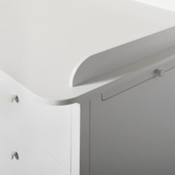 Plan à langer pour commode 6 tiroirs Seaside - Oliver Furniture