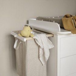 Supports coulissant et sac à linge pour commode 6 tiroirs Seaside - Oliver Furniture | File dans ...