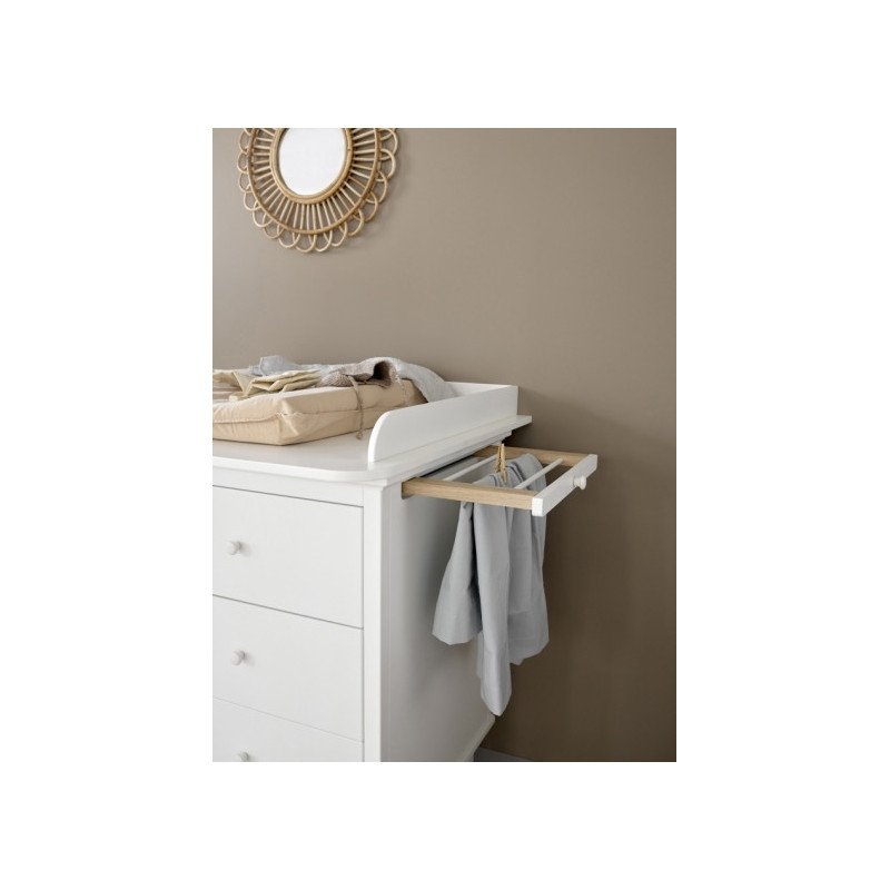 Supports coulissant et sac à linge pour commode 6 tiroirs Seaside - Oliver Furniture | File dans ...