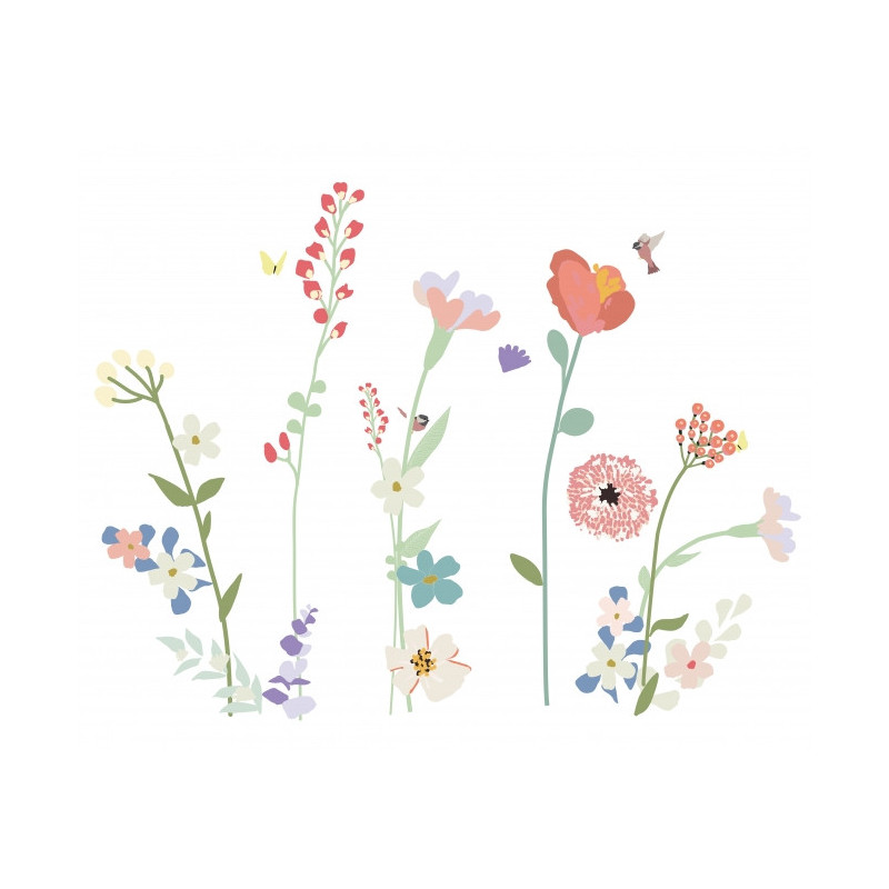 Sticker Fleurs des champs - Mimi Lou