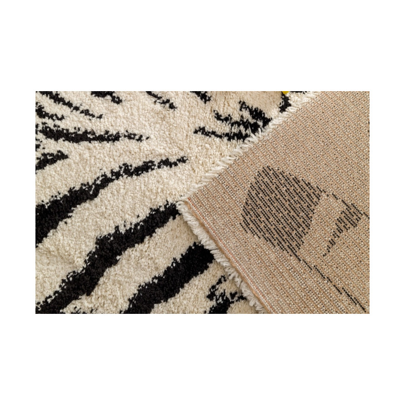 Tapis Shaggy Zèbre S - Art for kids by AFKliving