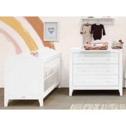 Mini chambre bébé Evi 60x120 - Bopita