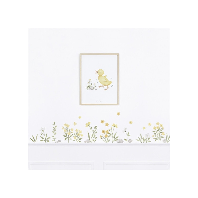 Planche de stickers Fleurs et feuillages - Lilipinso
