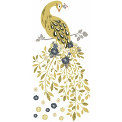 Sticker Floral Peacock - Lilipinso