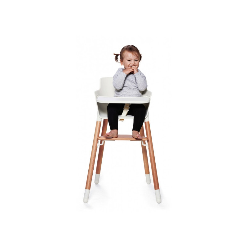 Chaise haute Flexa Baby avec plateau - Flexa