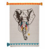 Tapis Circus Elephant 100x150 - Varanassi