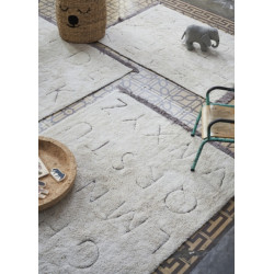 Tapis lavable RugCycled ABC 120x160 - Lorena Canals
