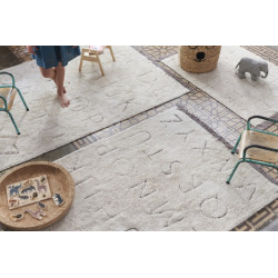 Tapis lavable RugCycled ABC 140x200 - Lorena Canals