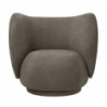 Fauteuil Rico Lounge Brushed - Ferm Living