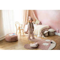 Tapis lavable Miss Mighty Mouse - Woolable by Lorena Canals