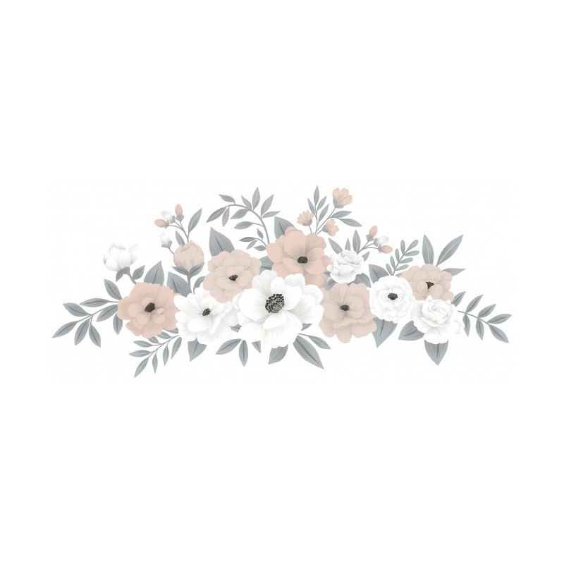 Sticker Composition florale - Lilipinso