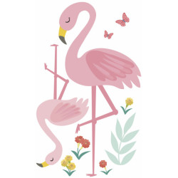 Sticker Les flamants roses - Lilipinso