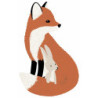 Sticker M. Fox et son ami - Lilipinso