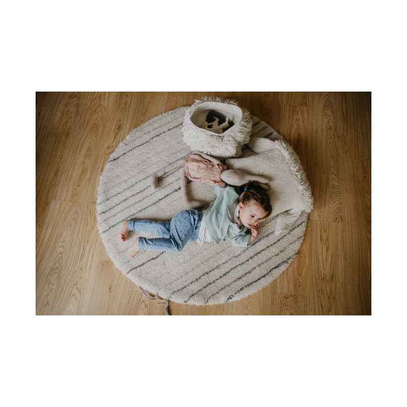 Tapis lavable Arona Round - Woolable by Lorena Canals