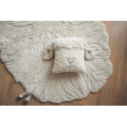 Coussin Pink Nose Sheep - Woolable by Lorena Canals