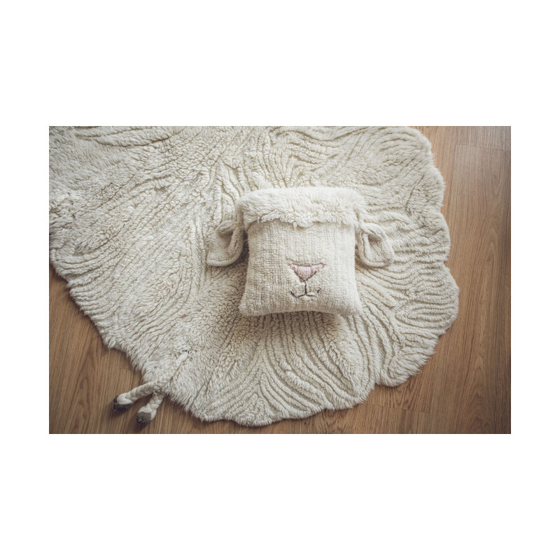Coussin Pink Nose Sheep - Woolable by Lorena Canals