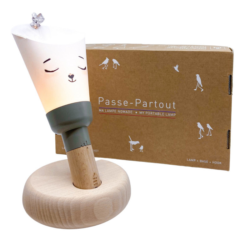Coffret lampe nomade Passe-Partout Pipouette fait dodo - Maison Polochon