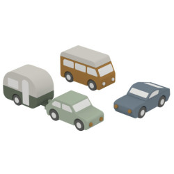 Petites voitures Cars - Lot de 4 - Flexa