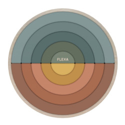 Rainbow Puzzle - Flexa