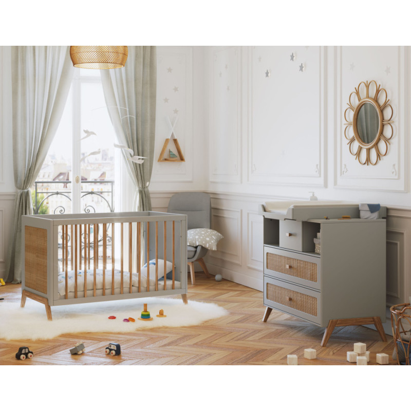 Mini chambre bébé Marélia 60x120 - Theo