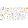 Sticker XL Grandes fleurs des champs - Lilipinso