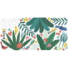 Planche de stickers décor M Décor tropical - Lilipinso