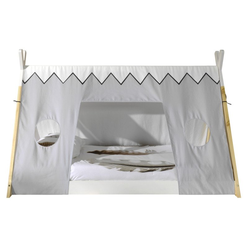 Lit enfant rembourré 90*200 cm, cadre en tissu peluche, avec dossier et accoudoirs lit de jeunesse lit d'appoint, blanc