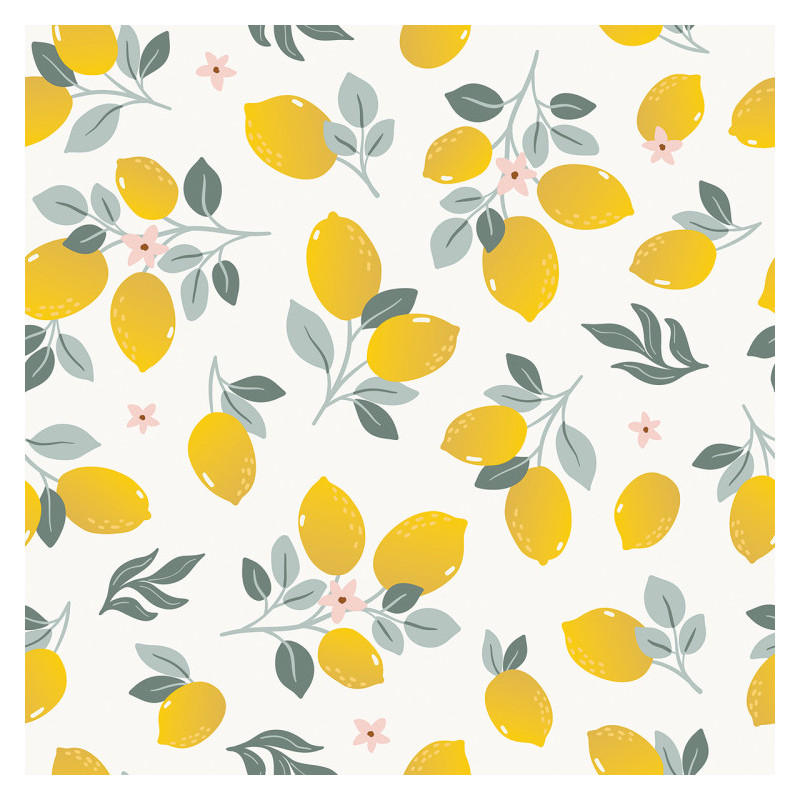 Papier peint Lemons - Lilipinso