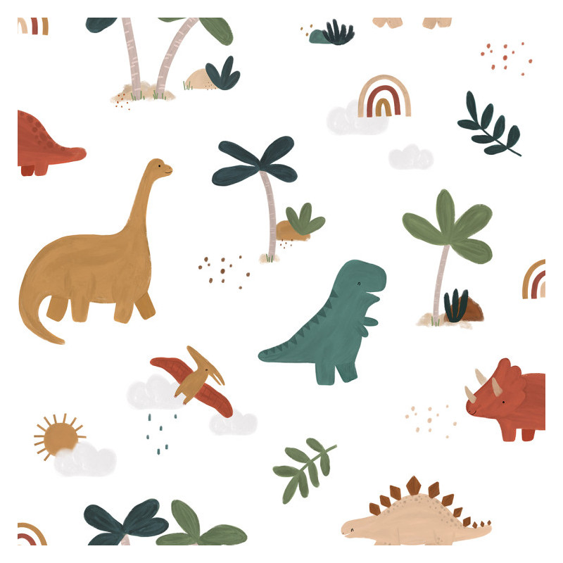 Papier peint Cool Dinosaurs - Lilipinso